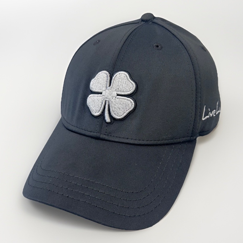 Black‎ Clover Live Lucky Clover Logo Flex Fit Hat Black L/XL Cap